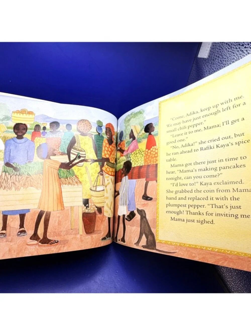 Mama Panya’s Pancakes Kenya Village Tale Barefoot Books Ex Library Multicultural